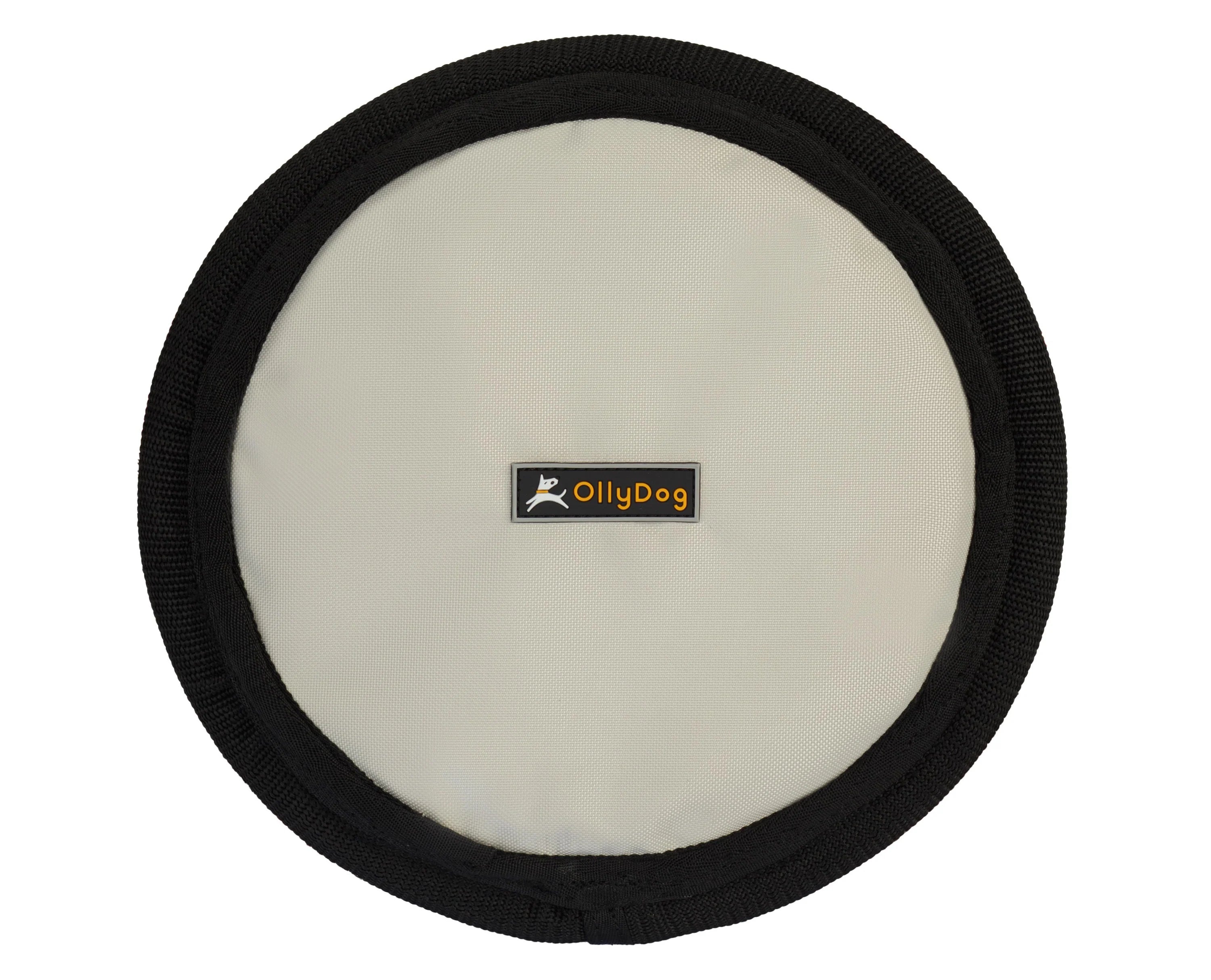 The pup-approved Olly Dog Flyer Disc is made from 100% recycled material that is durable and non-toxic. The soft and lightweight material makes it easy on dog teeth and gums. Ideal for tug-of-war or a game of fetch on land or water.