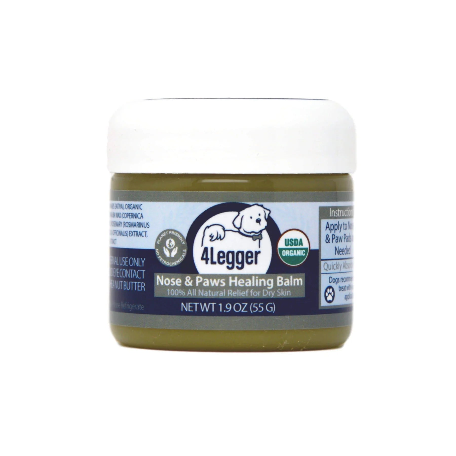USDA Organic Nose and Paw Healing Balm for Dogs