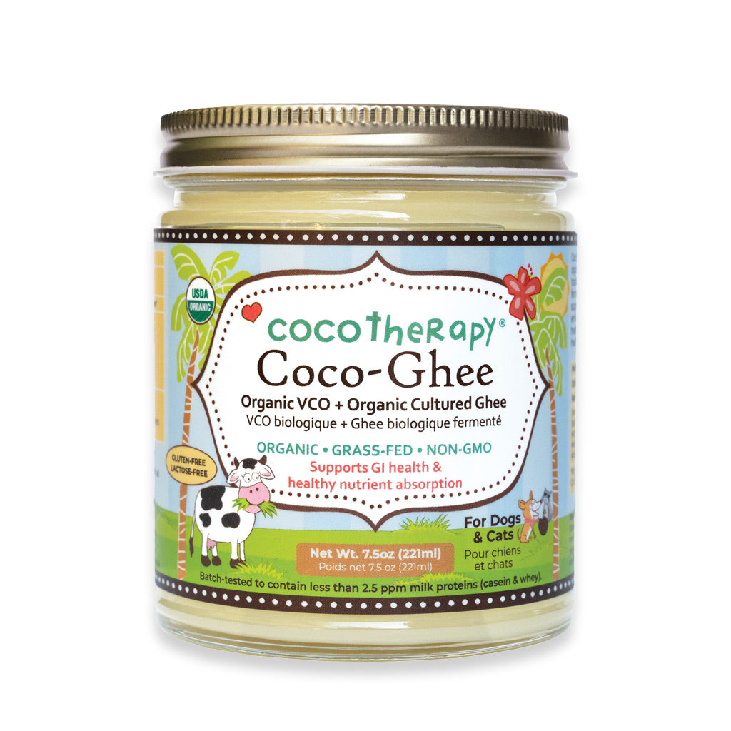 Coco-Ghee™ is a blend of organic VCO and organic cultured ghee from grass-fed cows. Product is USDA organic and human-grade. The healthy fats in both oils enhance the absorption of fat-soluble vitamins and other nutrients as well as offer anti-inflammatory and antioxidant benefits to support a healthy immune system.