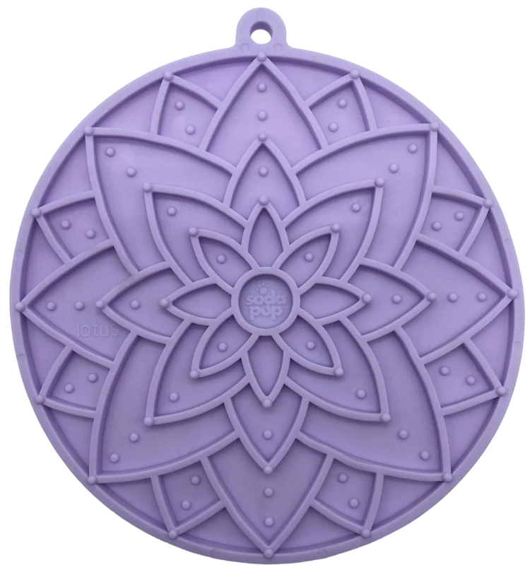 eMat Enrichment Lick Mat with Suction Cups for Dogs