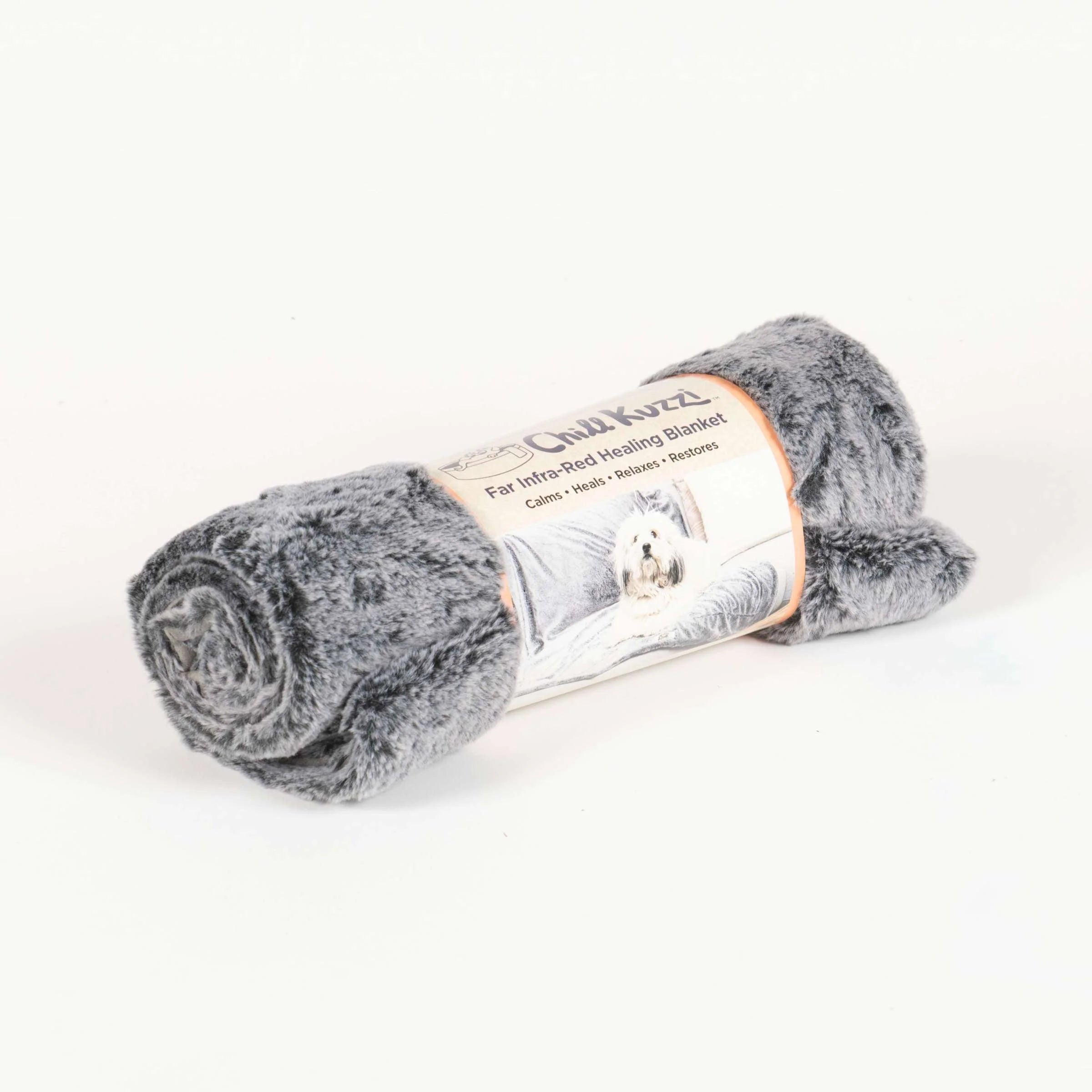 The innovative Chill Kuzzi technology supports better overall health by using naturally occurring FIR therapy (Far Infrared Rays) to stimulate blood circulation and oxygen flow. Blanket combines style with cutting-edge Far infrared (FIR) reflecting bio mineral technology that helps relax, calm, heal, restore, and improves overall wellness.