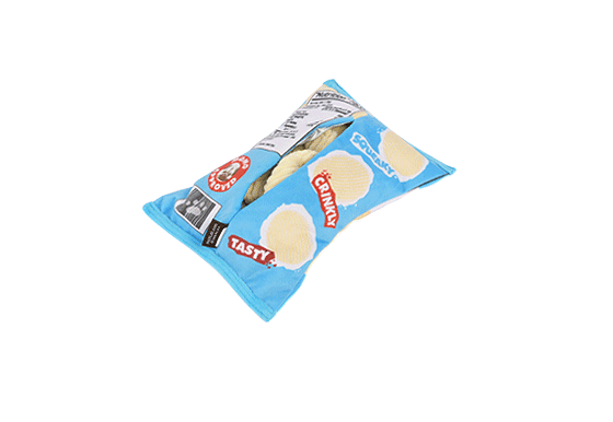 P.L.A.Y. plush dog toys are certified non-toxic, made with durable double-layered fabrics that feature reinforced stitching for extra durability, and are filled with PlanetFill® filler made from 100% post-consumer certified-safe recycled plastic bottles.