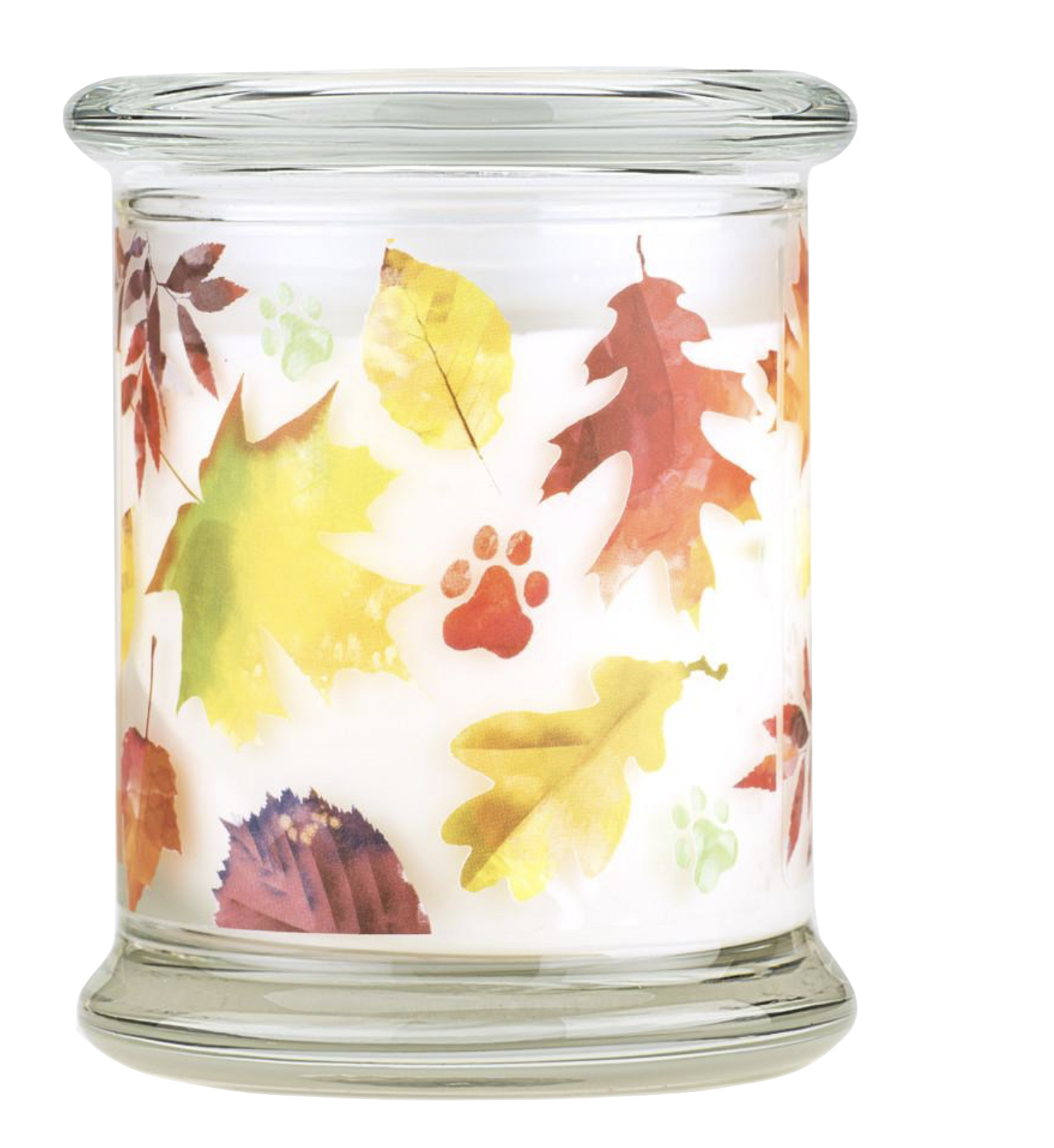Pet House candles are hand-poured, and made from 100% natural, dye-free soy wax. Comes in an 8.5 oz. glass jar. Fragrance profile is a sweet and spicy blend of nutmeg, cinnamon, cloves, and drying leaves in the forest.