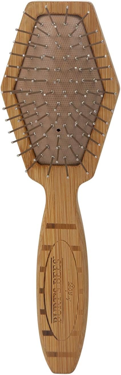 Double Sided Pin and Hemp Bristle Dog Brush