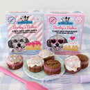 Do you know what time it is? It's PAWTY time! Grab a box of Barley's Bakes, an all-natural pupcake mix for dogs. Perfect for a birthday or gotcha day celebration, or just because! Now it is easy and fun to create a delectable dessert for your dog. Just add water, oil, and an egg to the mix and bake.