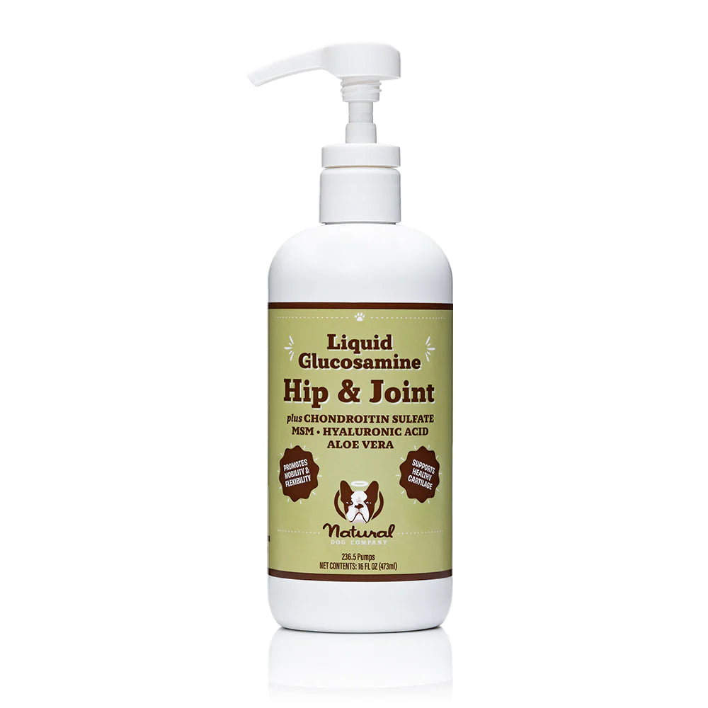 Glucosamine is the #1 ingredient recommended by veterinarians for treating dogs with hip and joint issues and preventing these problems in puppies who are predisposed to them. It provides support for healthy bones, joint strength, and connective tissues while helping to ease discomfort by promoting mobility and flexibility.