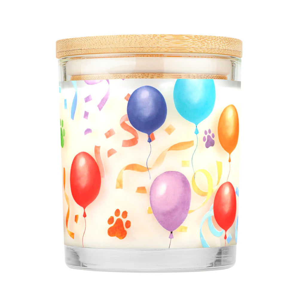 Pet House candles are hand-poured, and made from 100% natural, dye-free soy wax.