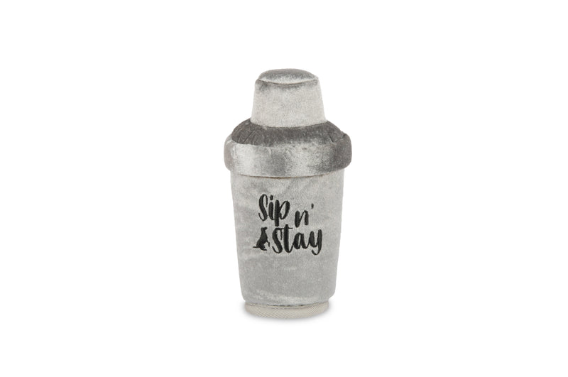 P.L.A.Y. plush dog toys are certified non-toxic, made with durable double-layered fabrics that feature reinforced stitching for extra durability, and are filled with PlanetFill® filler made from 100% post-consumer certified-safe recycled plastic bottles.