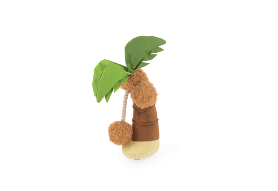 P.L.A.Y. plush dog toys are certified non-toxic, made with durable double-layered fabrics that feature reinforced stitching for extra durability, and are filled with PlanetFill® filler made from 100% post-consumer certified-safe recycled plastic bottles.