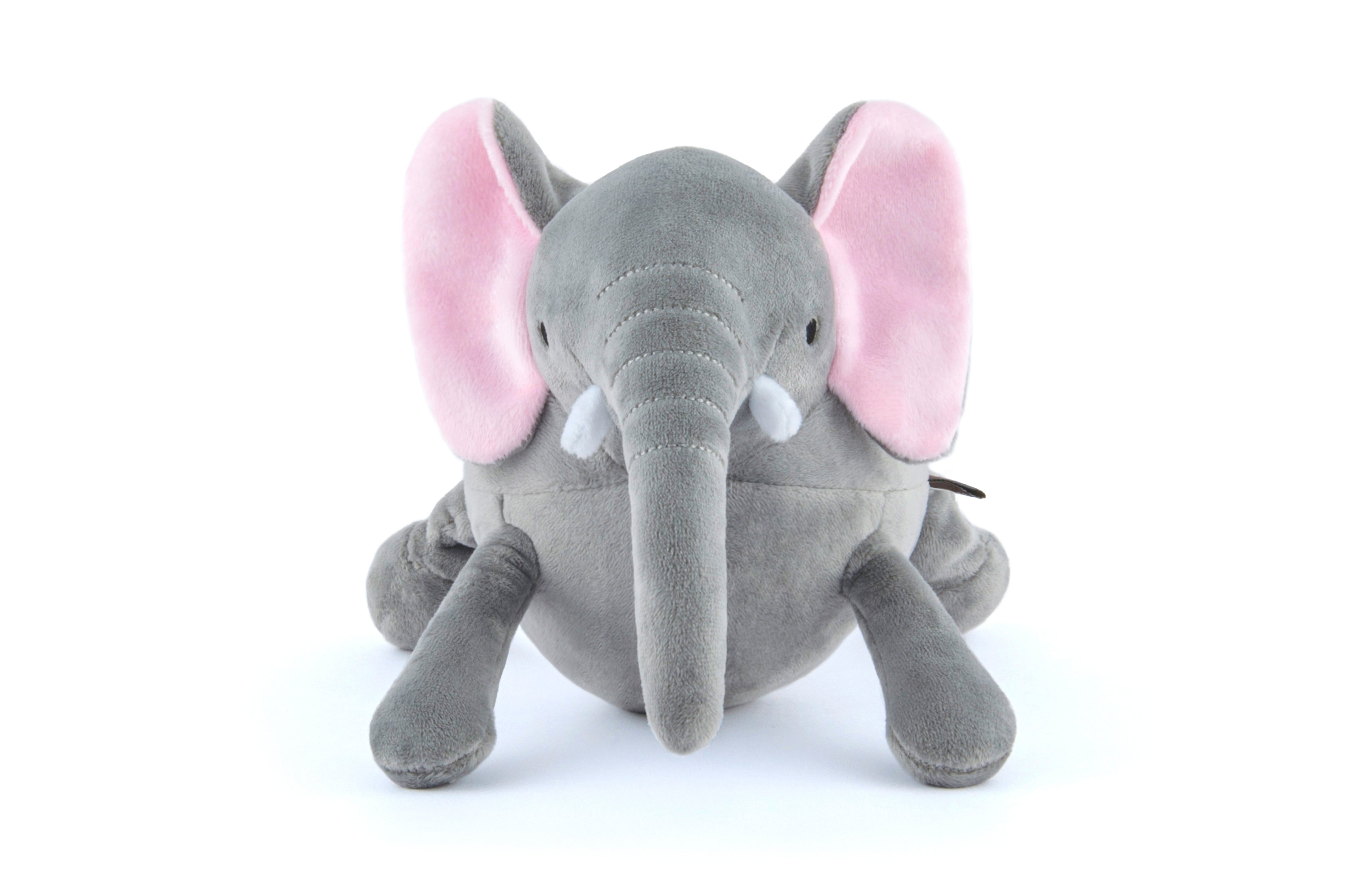 P.L.A.Y. plush dog toys are certified non-toxic, made with durable double-layered fabrics that feature reinforced stitching for extra durability, and are filled with PlanetFill® filler made from 100% post-consumer certified-safe recycled plastic bottles.