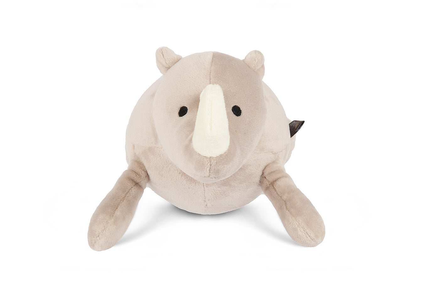 P.L.A.Y. plush dog toys are certified non-toxic, made with durable double-layered fabrics that feature reinforced stitching for extra durability, and are filled with PlanetFill® filler made from 100% post-consumer certified-safe recycled plastic bottles.