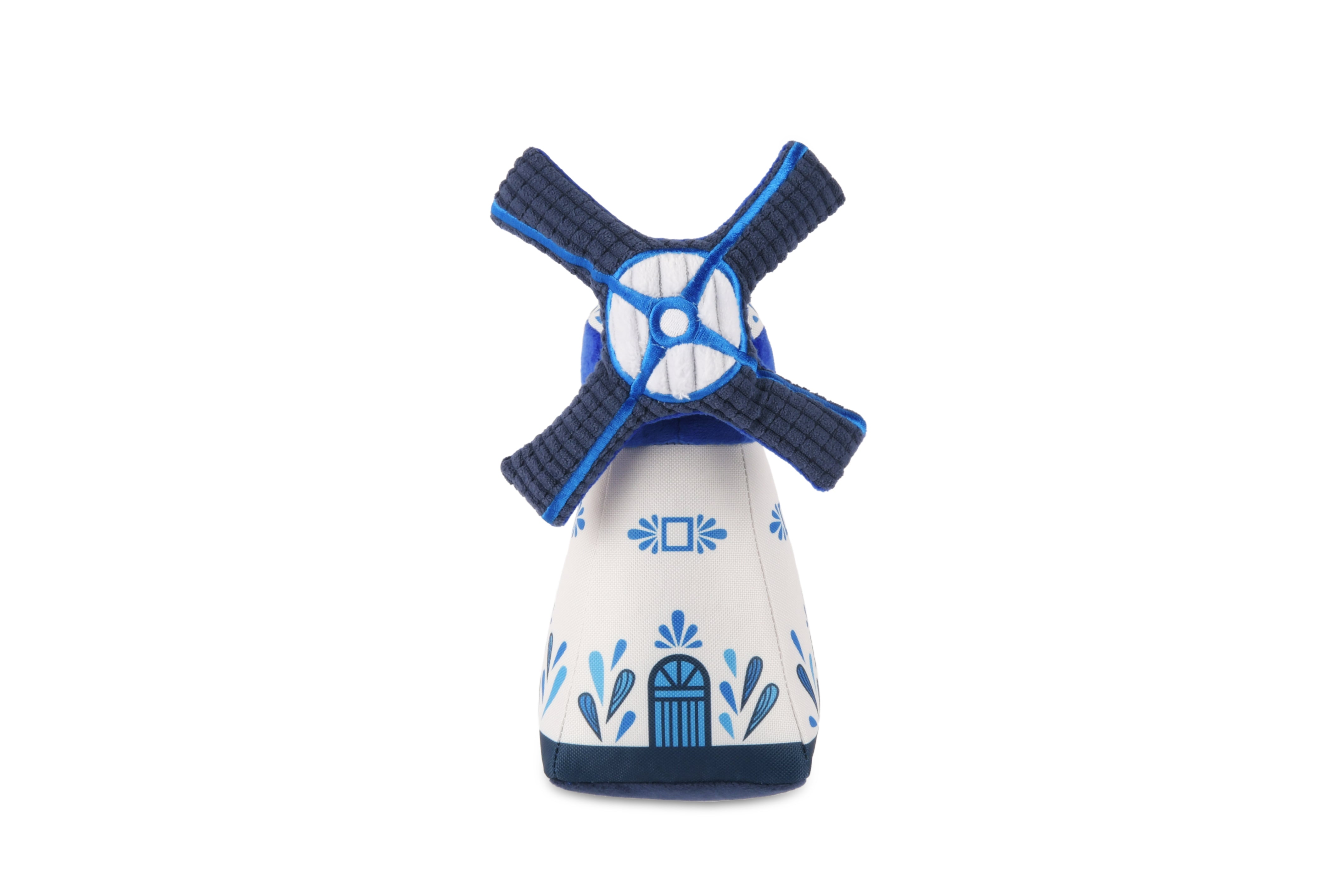 P.L.A.Y. plush dog toys are certified non-toxic, made with durable double-layered fabrics that feature reinforced stitching for extra durability, and are filled with PlanetFill® filler made from 100% post-consumer certified-safe recycled plastic bottles.