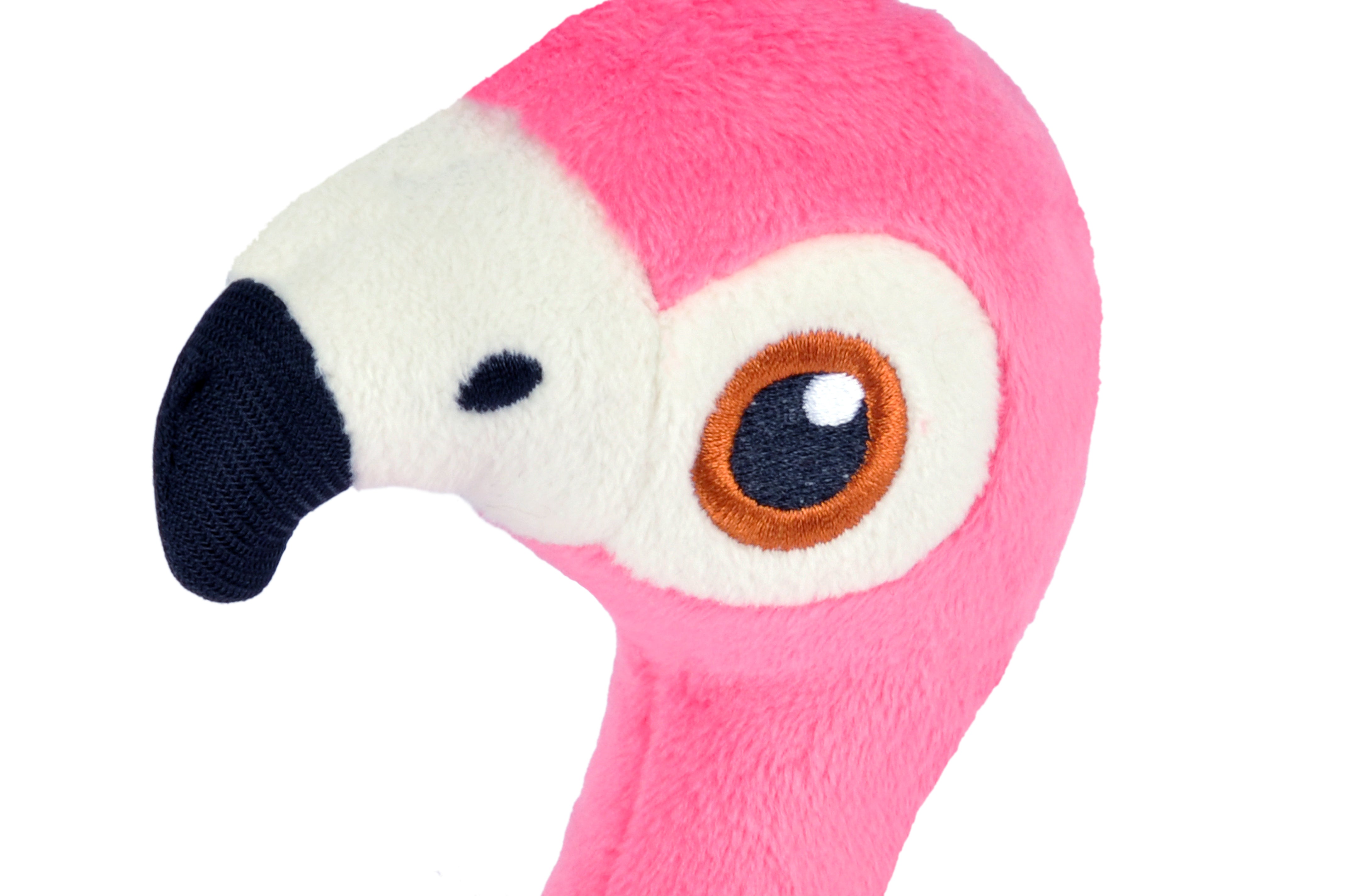 P.L.A.Y. plush dog toys are certified non-toxic, made with durable double-layered fabrics that feature reinforced stitching for extra durability, and are filled with PlanetFill® filler made from 100% post-consumer certified-safe recycled plastic bottles.