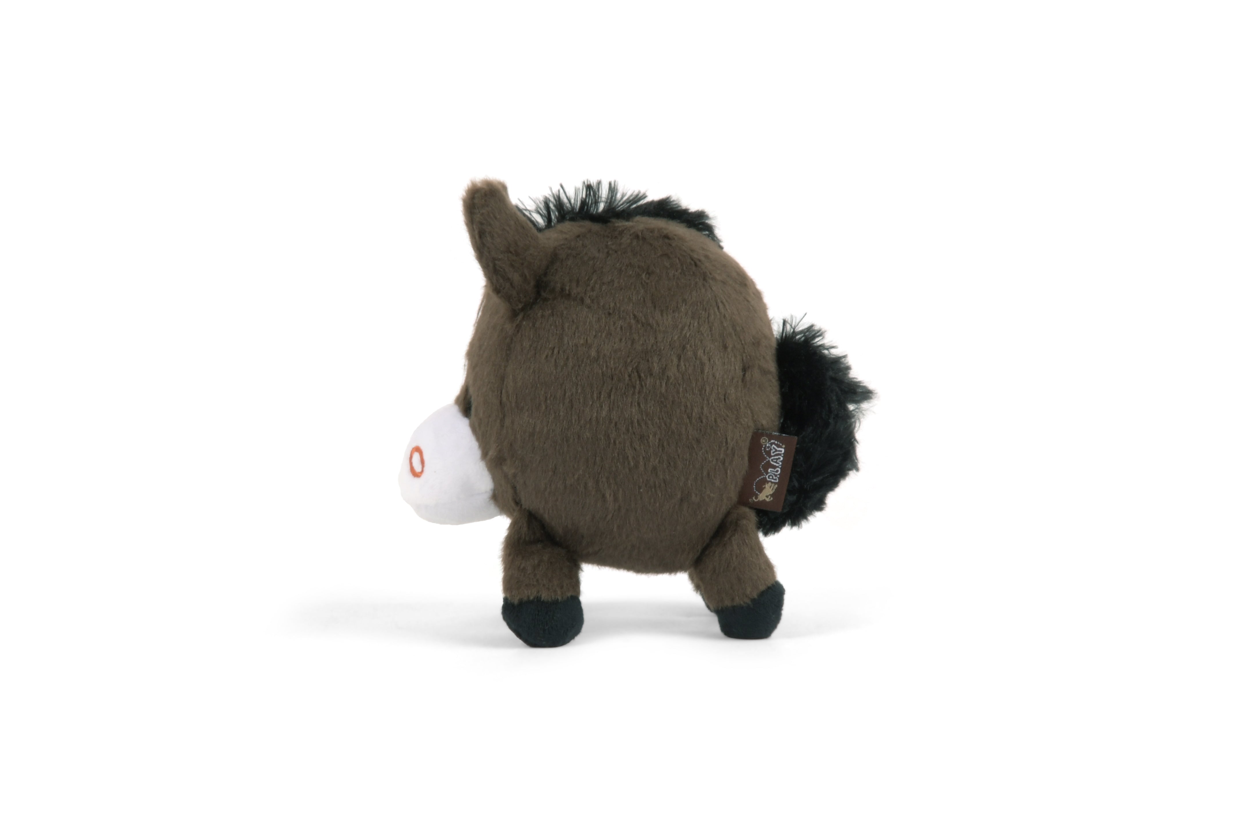 Barnyard Buddies plush horse dog toy.
