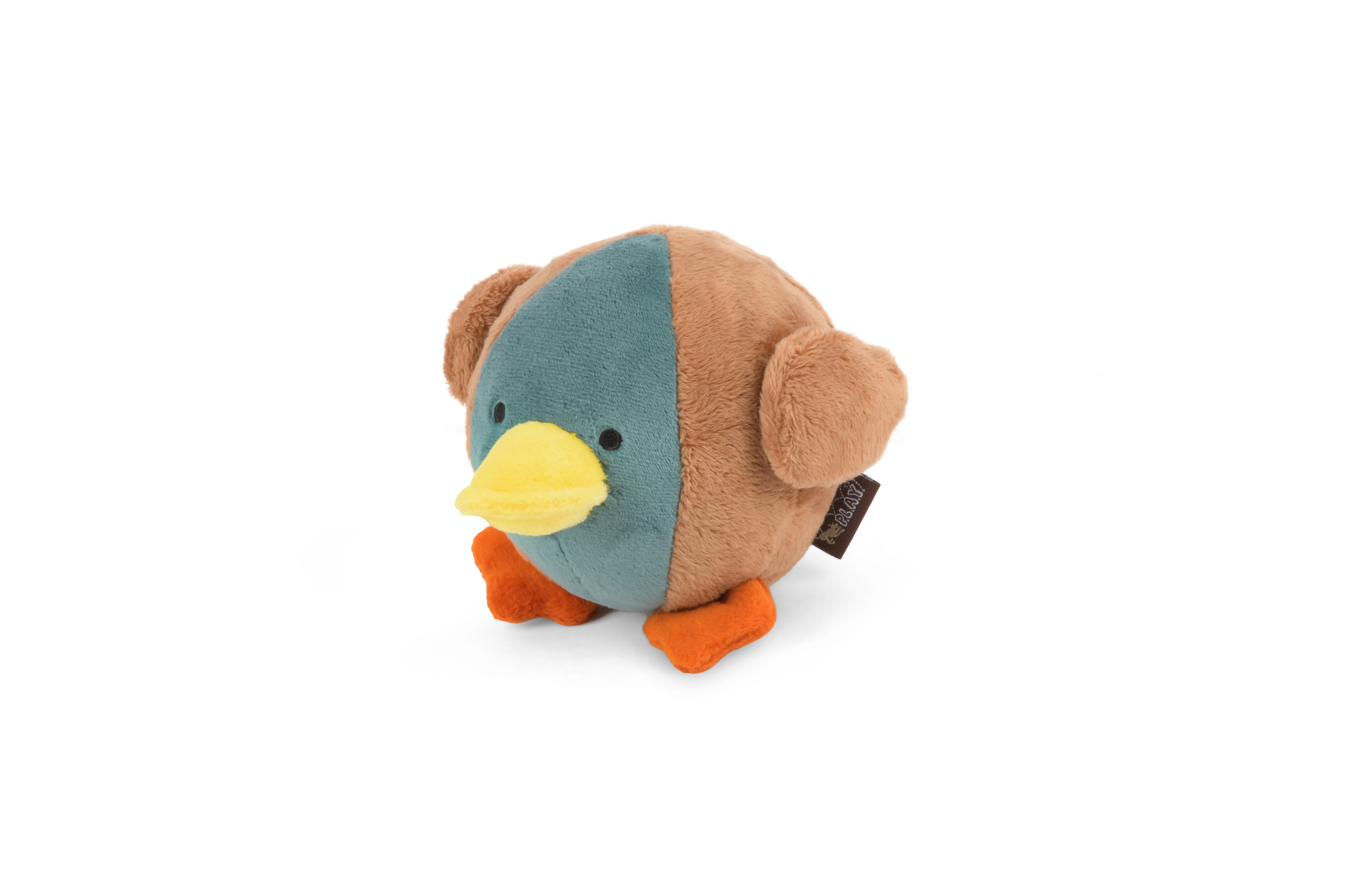 Barnyard Buddies plush duck dog toy.