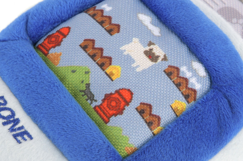 P.L.A.Y. plush dog toys are certified non-toxic, made with durable double-layered fabrics that feature reinforced stitching for extra durability, and are filled with PlanetFill® filler made from 100% post-consumer certified-safe recycled plastic bottles.