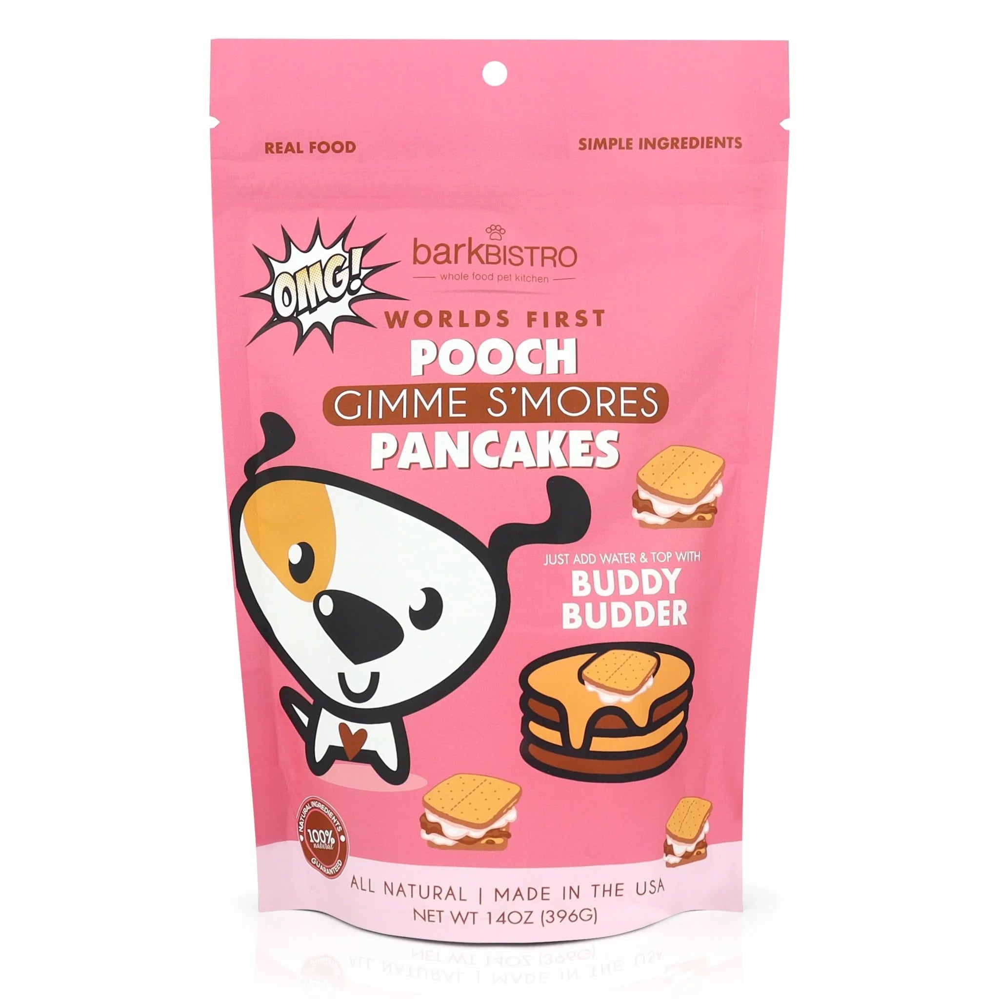 Pooch Pancakes are the perfect treat for birthdays, gotcha days, or any days! Dry pancake mix is 100% natural and made in the USA from high-quality, regionally sourced ingredients.