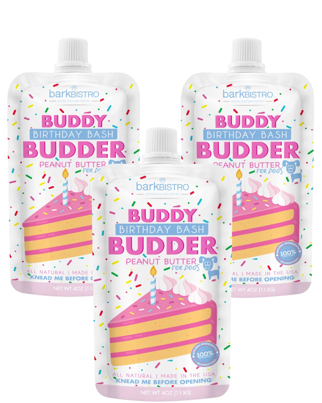 Buddy Budder - Peanut Butter for Dogs