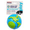 The Planet ball is made from the award-winning Orbee-Tuff material, which is 100% recyclable and non-toxic. Ball is durable, bouncy, buoyant, and perfect for tossing, fetching, and bouncing. Toy is infused with natural mint oil.