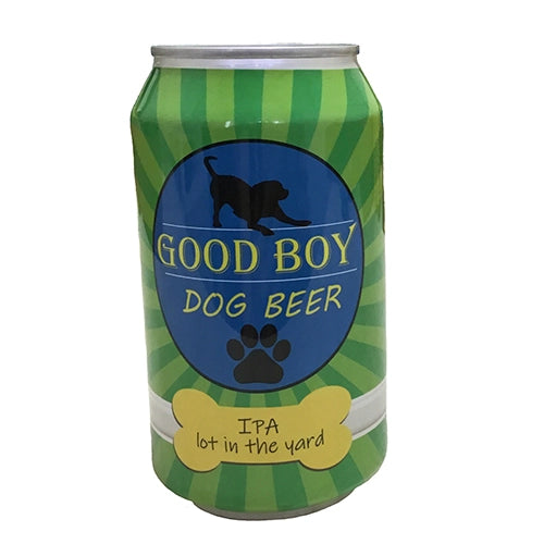 Good Boy Dog Beer is an all-natural brew for dogs. Each brew contains different fresh ingredients cooked down into a refreshing and healthy treat for your best friend. Beer is non-alcoholic and designed to be good for your dog's digestive system.