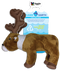 Remove plastic from the environment one toy at a time with the Clean Earth plush toys from Spunky Pup. Toys are made from 100% recycled plastic water bottles; including the fabric, stuffing, binding, and thread. Each toy redirects waste from up to 9 plastic water bottles from ending up in oceans, waterways, and landfills.  Toy is durable, floats, and includes a built-in squeaker for added fun!