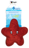 Remove plastic from the environment one toy at a time with the Clean Earth plush toys from Spunky Pup. Toys are made from 100% recycled plastic water bottles; including the fabric, stuffing, binding, and thread. Each toy redirects waste from up to 9 plastic water bottles from ending up in oceans, waterways, and landfills.  Toy is durable, floats, and includes a built-in squeaker for added fun!