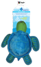 Remove plastic from the environment one toy at a time with the Clean Earth plush toys from Spunky Pup. Toys are made from 100% recycled plastic water bottles; including the fabric, stuffing, binding, and thread. Each toy redirects waste from up to 9 plastic water bottles from ending up in oceans, waterways, and landfills.  Toy is durable, floats, and includes a built-in squeaker for added fun!