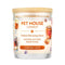 Pet House candles are hand-poured, and made from 100% natural, dye-free soy wax. Comes in an 8.5 oz. glass jar. Fragrance profile is a delicious blend of fluffy whipped cream and decadent caramel with hints of brown sugar and vanilla bean.