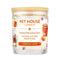 Pet House candles are hand-poured, and made from 100% natural, dye-free soy wax. Comes in an 8.5 oz. glass jar. Fragrance profile is a delicious blend of fluffy whipped cream and decadent caramel with hints of brown sugar and vanilla bean.
