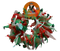 Dress your pet to impress this holiday season. This festive party collar is sure to make a statement with its fluffy, multi-colored chiffon material that is paired with holiday-themed accents. Great for holiday dress-up, photo shoots, family gatherings, holiday parties, and more. Collars are available in three sizes.