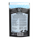 Vital Essentials Minnows are freeze-dried whole minnows. These high-value, smelly fish snacks are perfect for training, and can be enjoyed by dogs and cats.
