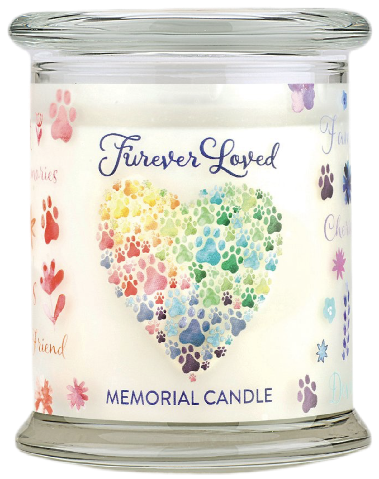 Pet House candles are hand-poured, and made from 100% natural, dye-free soy wax. Comes in an 8.5 oz. glass jar.  Fragrance profile is a light and comforting blend of floral and citrus notes balanced with a hint of honey and vanilla.