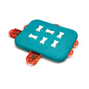 The Dog Casino puzzle helps reduce destructive behavior and fights boredom by keeping your dog busy exercising their mind. Puzzle has 6 treat drawers that encourage your dog to paw, nose, and nudge to access the treats. Lock the bones on the top of the puzzle to increase the difficulty level.