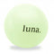 Luna is made from the award-winning Orbee-Tuff material, which is 100% recyclable and non-toxic. Ball GLOWS IN THE DARK, and is durable, bouncy, buoyant, and perfect for tossing, fetching, and bouncing. Toy is infused with natural mint oil.