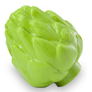The Orbee-Tuff Foodies treat toys are shaped like farm fresh fruits and vegetables, and are suitable for dogs of all sizes and breeds. The toys are realistically shaped allowing for an unpredictable bounce that dogs love to chase. Foodies are durable, bouncy, buoyant, and perfect for tossing, fetching, and bouncing.