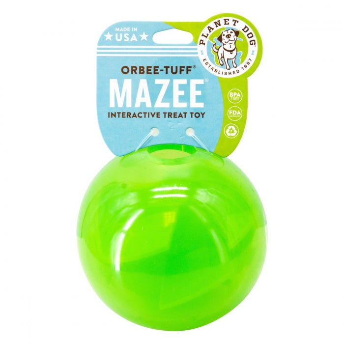 Mazee is an engaging, rewarding, and fun interactive puzzle toy that combines the mental stimulation of a puzzle, with the tasty reward of a treat. This is a great toy for dogs who need a rewarding brain teaser or a slow feeder to encourage slow eating habits.