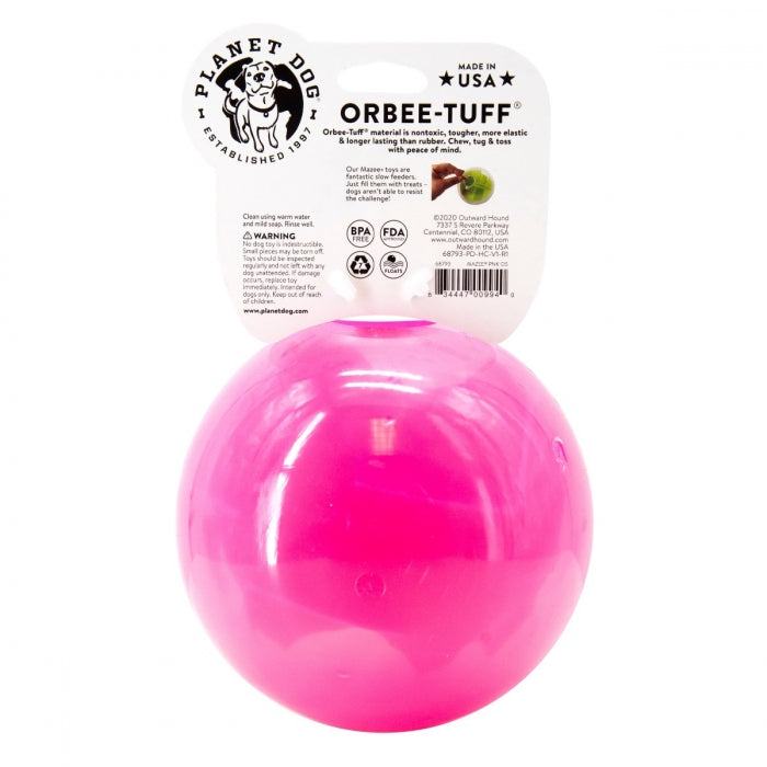 Mazee is an engaging, rewarding, and fun interactive puzzle toy that combines the mental stimulation of a puzzle, with the tasty reward of a treat. This is a great toy for dogs who need a rewarding brain teaser or a slow feeder to encourage slow eating habits.