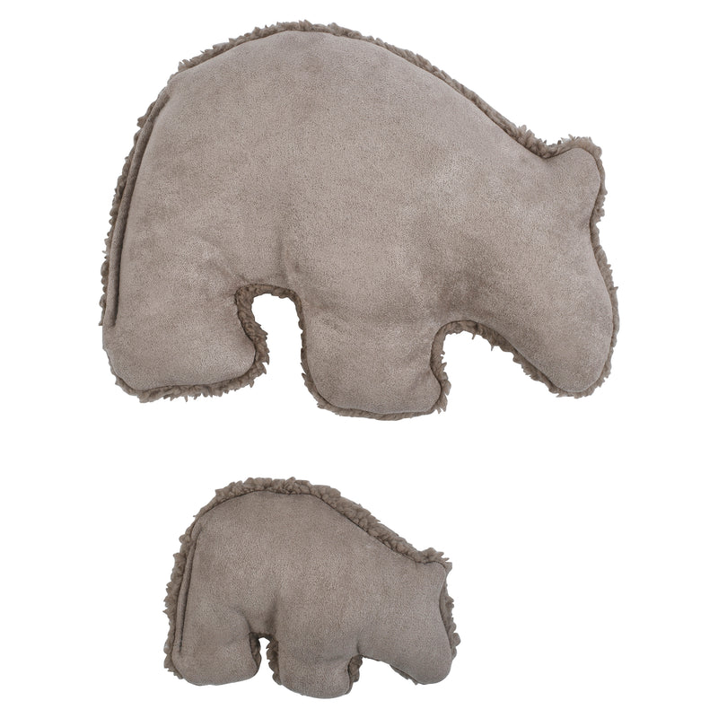 Big Sky Grizzly is sure to delight any dog with its attention-grabbing squeaker and eye-catching colors. Toy is made from faux suede, plush fleece fabric, and stuffed with 100% eco-friendly IntelliLoft fill that is made from recycled plastic bottles.