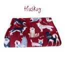 40" x 50" handmade fleece blanket for you or your pets. Blanket edges are finished.