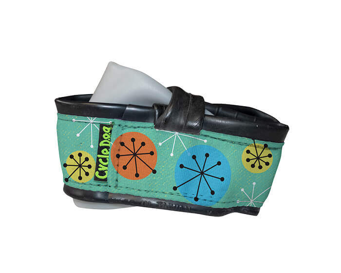 Trail Buddy Collapsible Travel Bowl is waterproof, stylish, functional, durable, and handmade in the USA with recyclable material. The wide and sturdy construction prevents spills, while the compact collapsible design easily stows away when not in use. Includes a carry loop for easy attachment to leashes or bags. Holds 20 ounces of water.