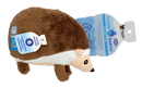 Clean Earth dog toys are made from 100% recycled plastic water bottles; including the fabric, stuffing, binding, and thread. Each toy redirects waste from up to 9 plastic water bottles from ending up in oceans, waterways, and landfills. Toy is durable, floats, and includes a built-in squeaker for added fun!