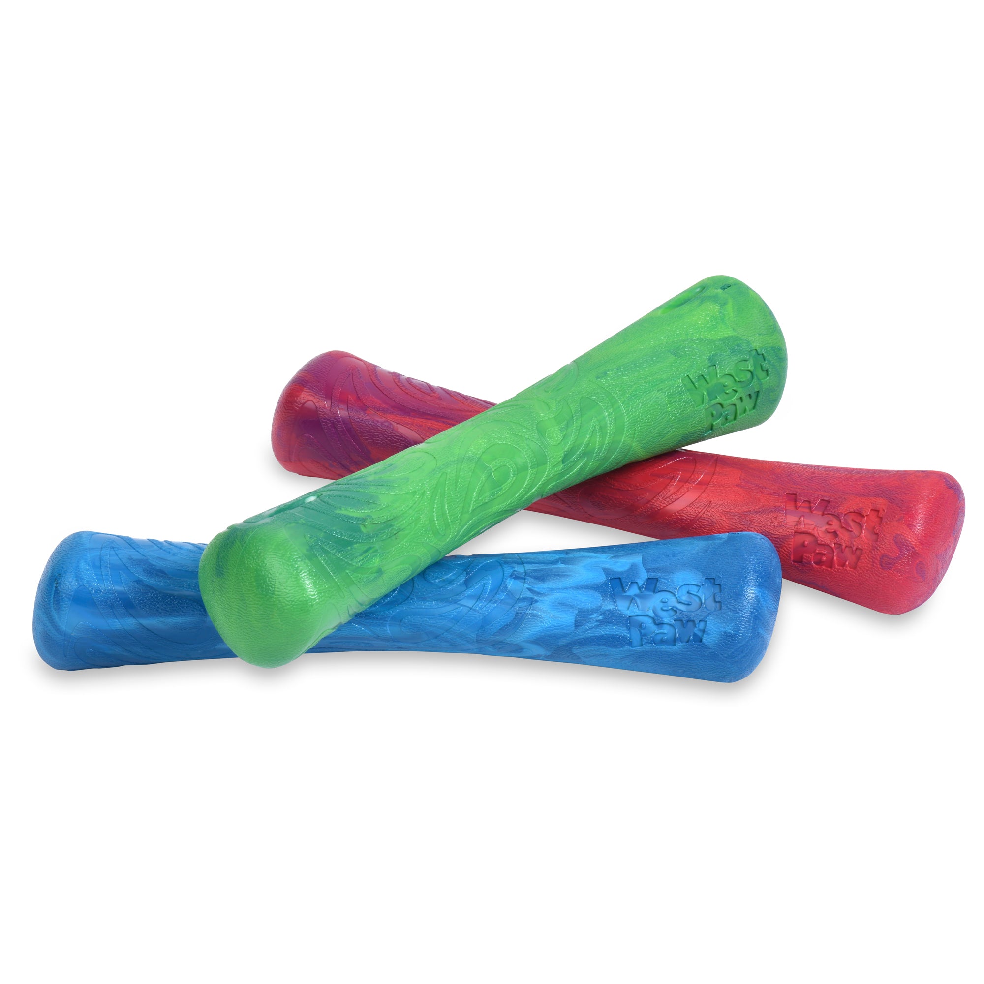 Drifty is a durable stick/bone shaped toy that is best suited for dogs who like to chew or play fetch. The bulbous ends provide the perfect chunky chew zone and the shape makes it easy for dogs to carry around. Toy floats in water and has an ocean-inspired texture.