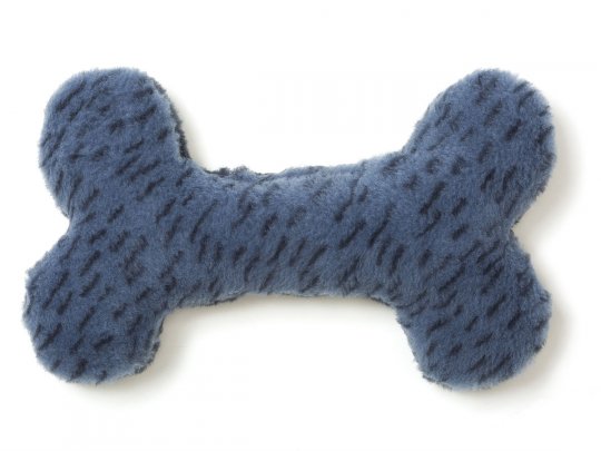 Throw the dog a bone already! The Montana Bones are sure to delight any dog with its attention-grabbing squeaker and eye-catching colors.   Made of 100% eco-friendly IntelliLoft fabric and fill.