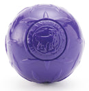 The Diamond Plate ball is made from the award-winning Orbee-Tuff material, which is 100% recyclable and non-toxic. This textured toy is rough and rugged, making it ideal for chewers. Toy is durable, bouncy, buoyant, and perfect for tossing, fetching, and bouncing. Toy is infused with natural mint oil.
