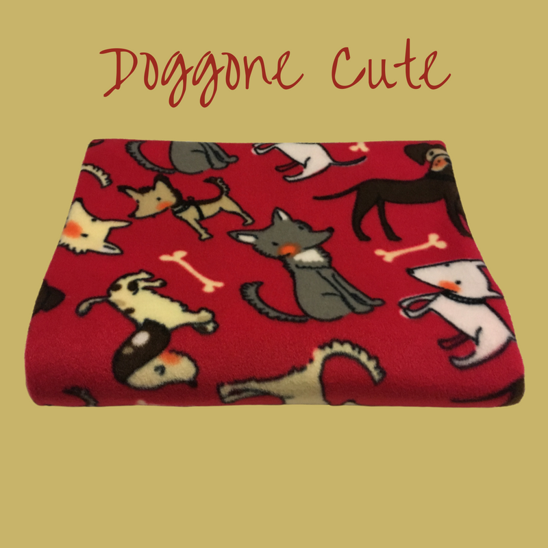 40" x 50" handmade fleece blanket for you or your pets. Blanket edges are finished.