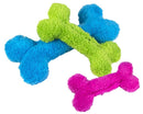 Duraplush Bones are the perfect shape and size for dogs who like to carry toys around in their mouth. This durable and soft dog toy is eco-friendly and made in the USA. It features a Duraplush 2-ply bonded outer material, Stitchguard internal seams, and eco-fill recycled filling. Toy does not contain an internal squeaker.