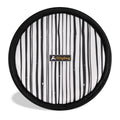 The pup-approved Olly Dog Flyer Disc is made from 100% recycled material that is durable and non-toxic. The soft and lightweight material makes it easy on dog teeth and gums. Ideal for tug-of-war or a game of fetch on land or water.