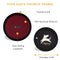 The pup-approved Olly Dog Flyer Disc is made from 100% recycled material that is durable and non-toxic. The soft and lightweight material makes it easy on dog teeth and gums. Ideal for tug-of-war or a game of fetch on land or water.