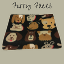 40" x 50" handmade fleece blanket for you or your pets. Blanket edges are finished.