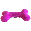 Duraplush Bones are the perfect shape and size for dogs who like to carry toys around in their mouth. This durable and soft dog toy is eco-friendly and made in the USA. It features a Duraplush 2-ply bonded outer material, Stitchguard internal seams, and eco-fill recycled filling.